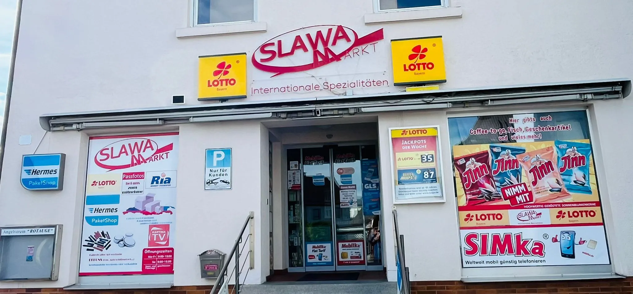 Slawa Markt Storefront, Ansbacher Str. 32, Bechhofen a. d. Heide